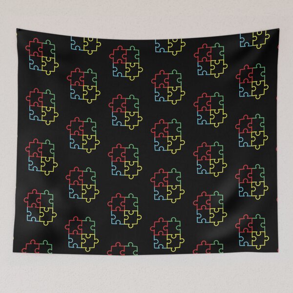 Item preview, Autism Awareness Classic Jigsaw Puzzle  designed and sold by Tatt-Hooligans.