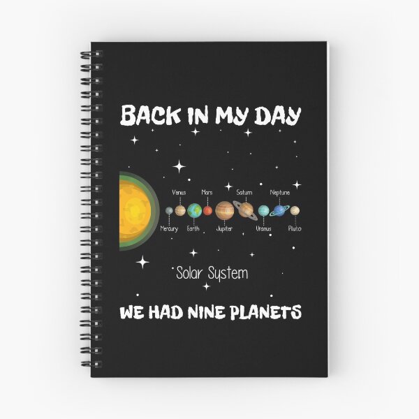 Item preview, BACK IN MY DAY WE HAD NINE PLANETS designed and sold by NiceSign.