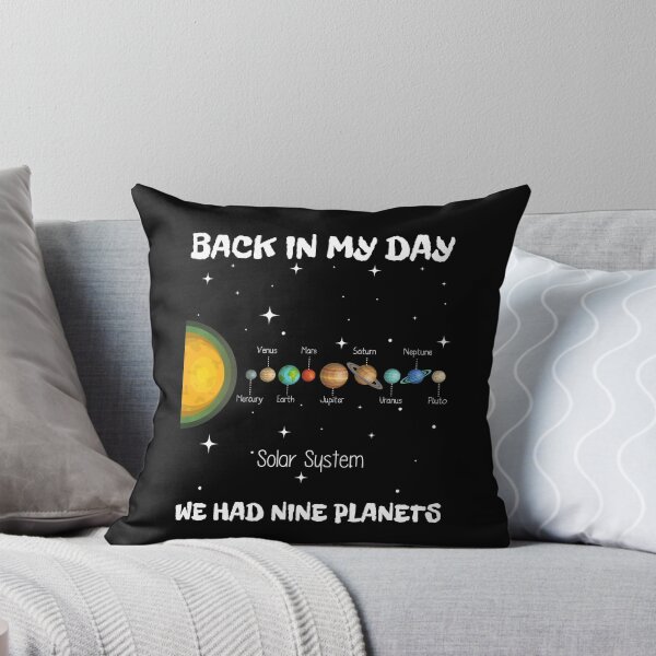 Item preview, BACK IN MY DAY WE HAD NINE PLANETS designed and sold by NiceSign.