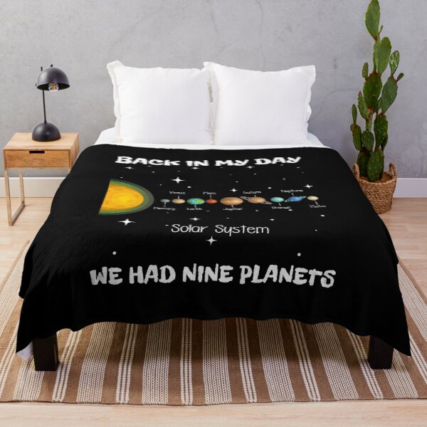 Item preview, BACK IN MY DAY WE HAD NINE PLANETS designed and sold by NiceSign.