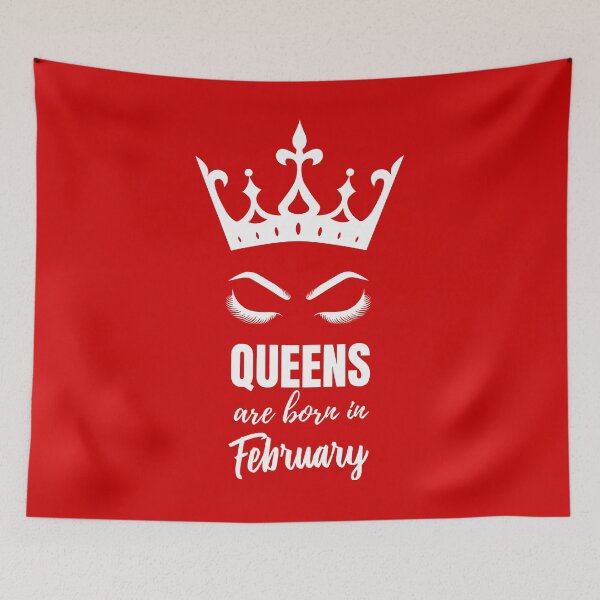 Item preview, Queens are born in February designed and sold by Bella85s.
