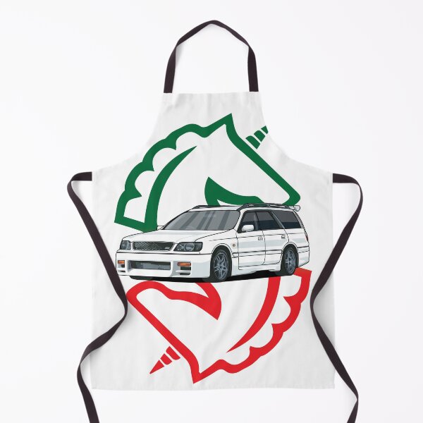 Item preview, Nissan Stagea Series I 260RS Silky Snow Pearl designed and sold by FlyingFridge (Celeste).