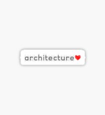 Architecture Sticker