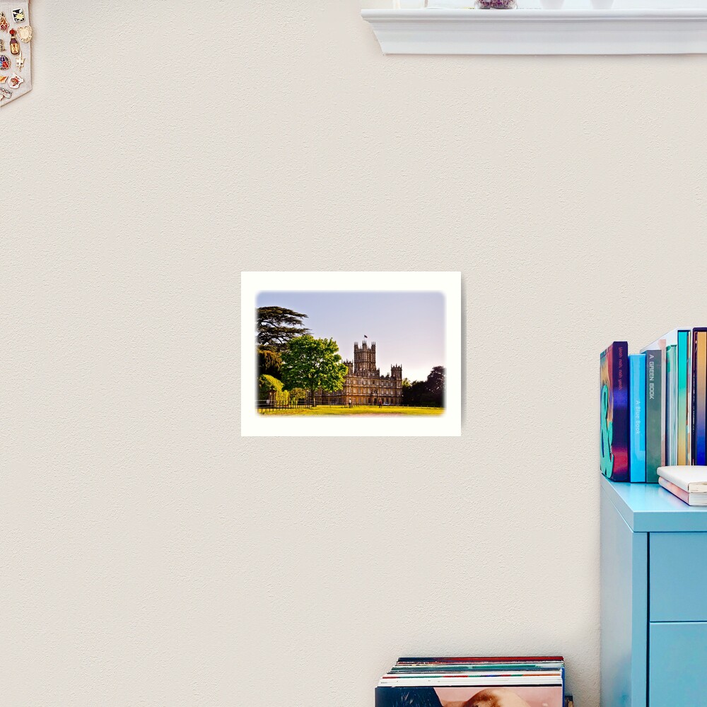 Highclere Castle Art Print