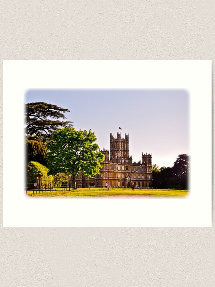 Alternate view of Highclere Castle Art Print