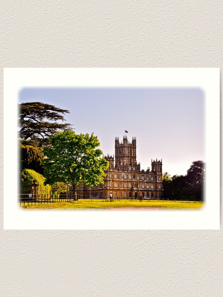 Alternate view of Highclere Castle Art Print