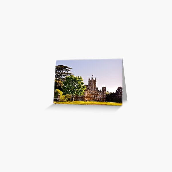 Highclere Castle Greeting Card