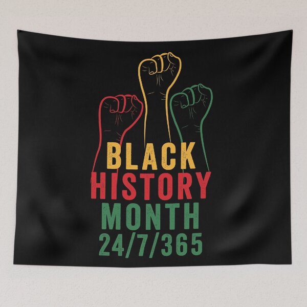 Item preview, Black History Month 24/7/365 designed and sold by AmalGr.