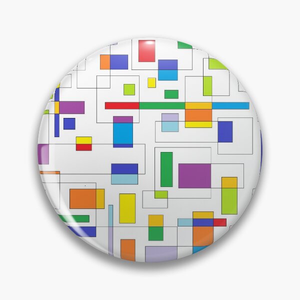 Item preview, Square Dancing - A Visual Feast of Geometric Design designed and sold by LiaNZL.