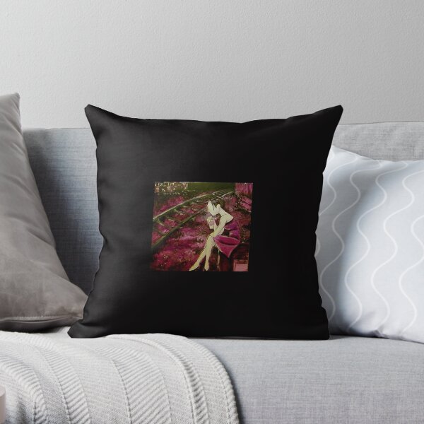 Silent City Throw Pillow