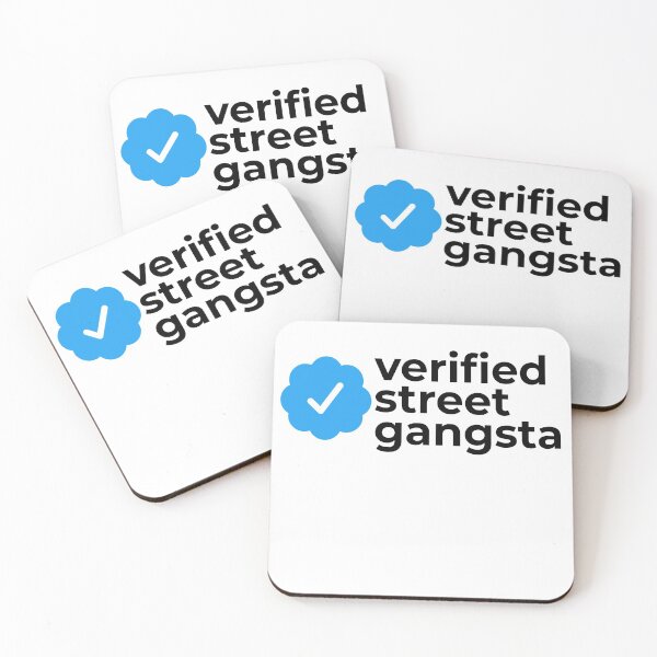 Item preview, Verified street gangsta designed and sold by EnjoyMyTees.