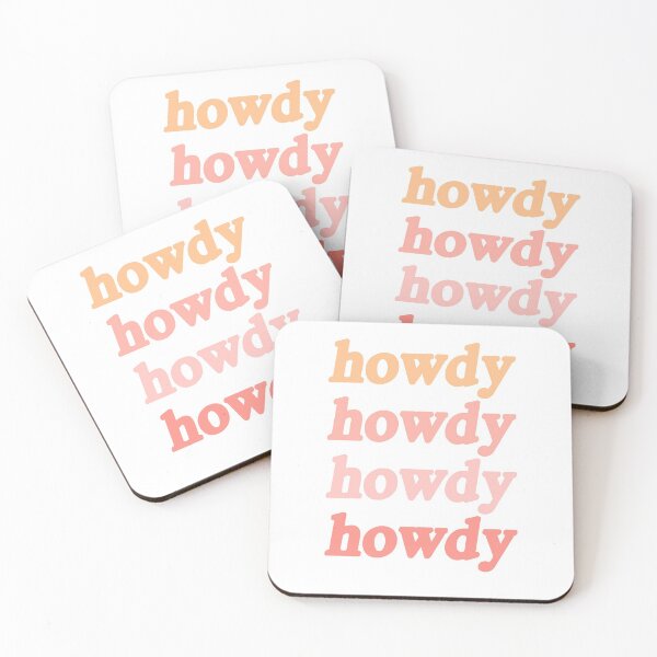 Item preview, Howdy - lowercase designed and sold by paytoncooley.