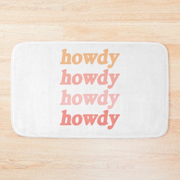 Item preview, Howdy - lowercase designed and sold by paytoncooley.