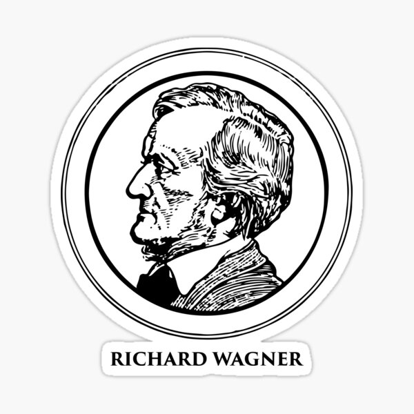 Richard Wagner Sticker