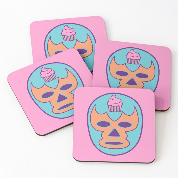 Item preview, Cupcake Luchador Mask designed and sold by fearcity.