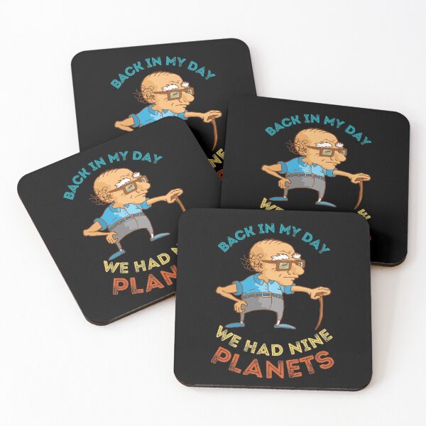 Item preview, BACK IN MY DAY WE HAD NINE PLANETS designed and sold by NiceSign.