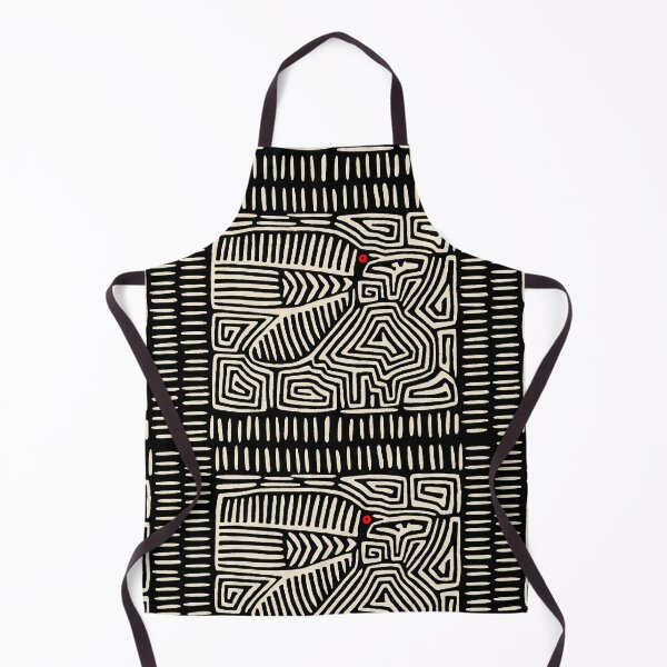 Item preview, Panama Kuna Indian Pajaro Mola - Black Ivory designed and sold by Esprit-Mystique.