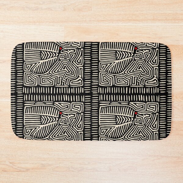 Item preview, Panama Kuna Indian Pajaro Mola - Black Ivory designed and sold by Esprit-Mystique.