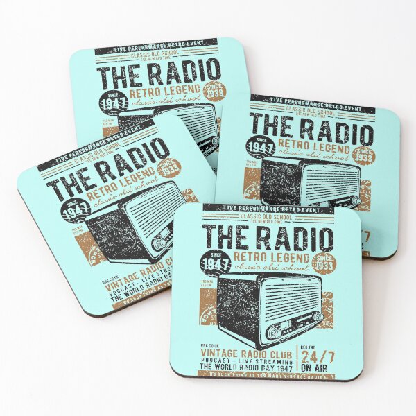 Item preview, vintage radio club designed and sold by joseech.