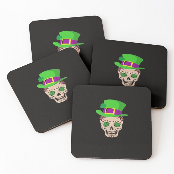 Item preview, st patrick's skull designed and sold by yoca44.
