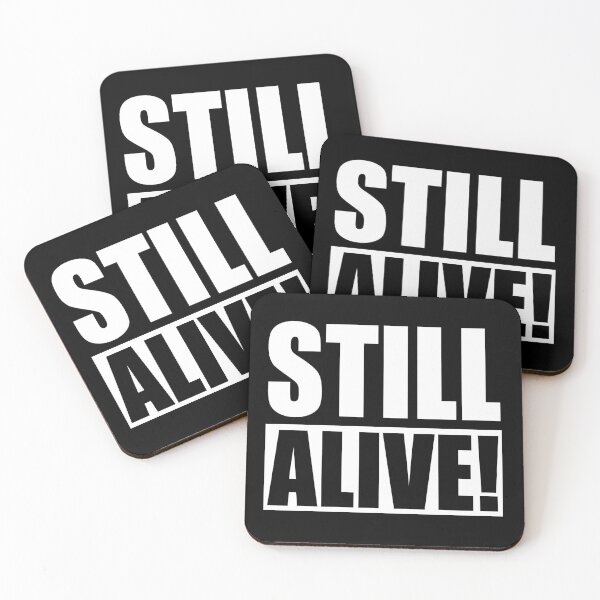 Item preview, Still alive! designed and sold by Sticker Up.