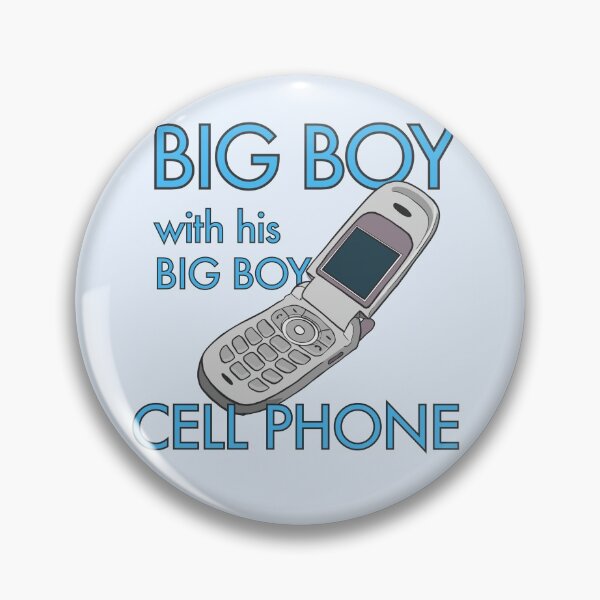 Item preview, Big Boy with his Big Boy Cell Phone designed and sold by Click Thoughts.
