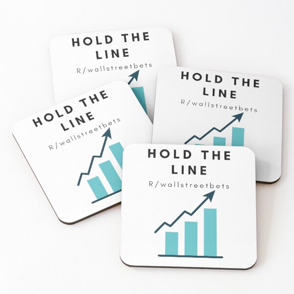 Item preview, Hold The Line R/wallstreetbets designed and sold by OscarJac.