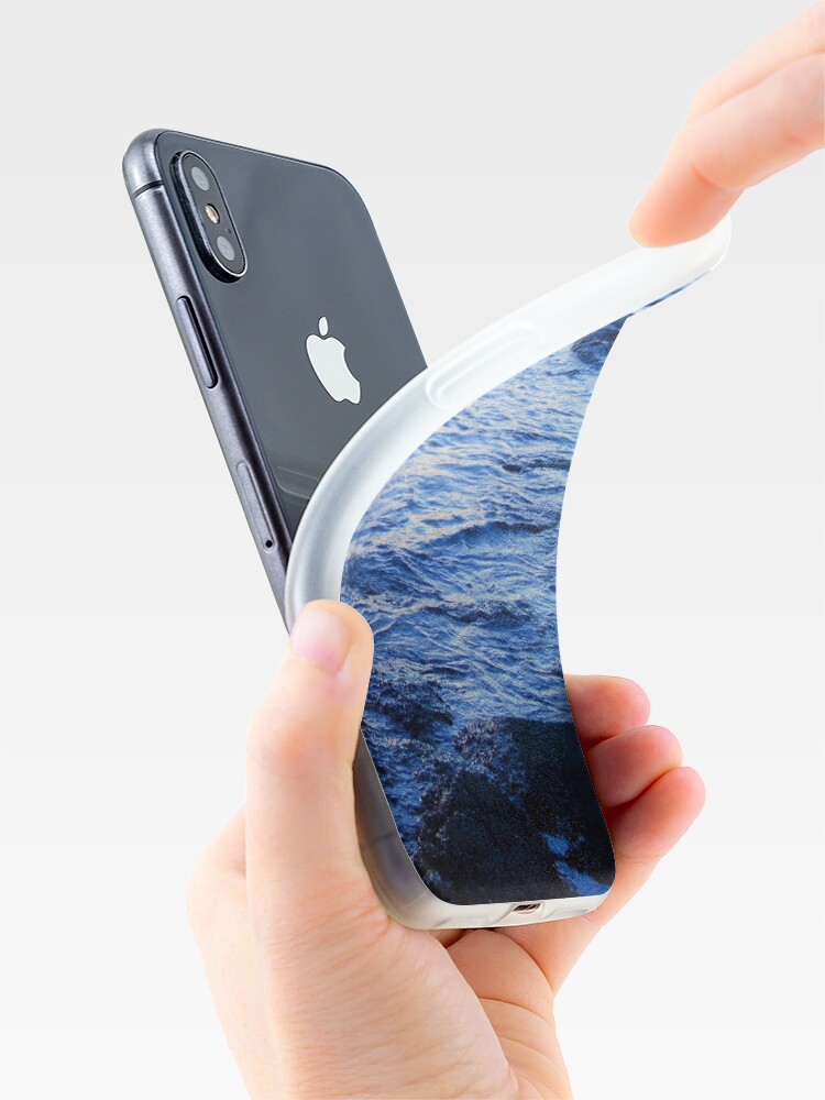 Alternate view of Blue Wave iPhone Case & Cover