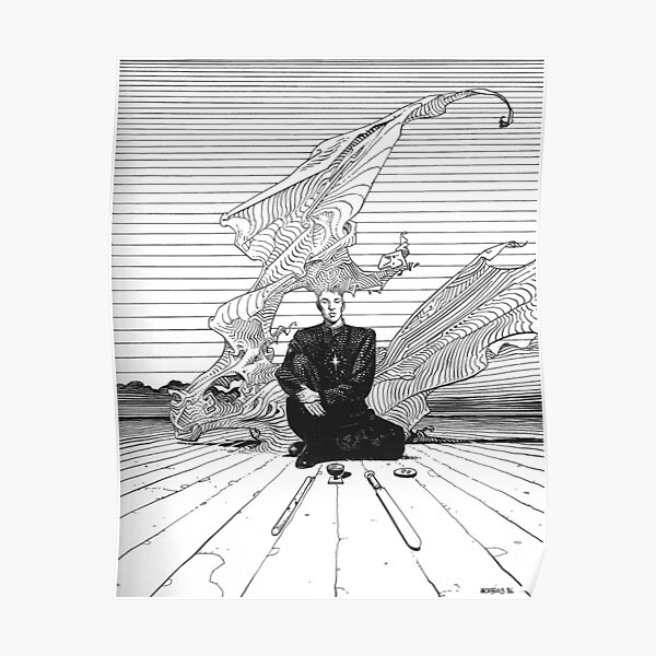 Moebius Strength of Man Poster