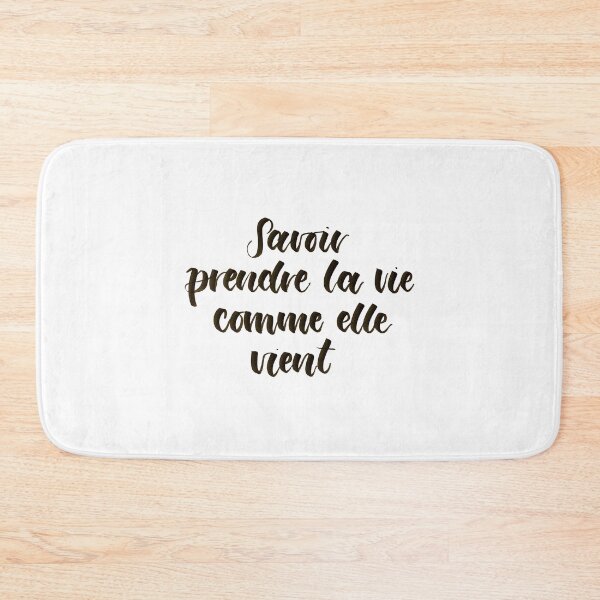 Item preview, Savoir Prendre La Vie Comme Elle Vient designed and sold by SheLetters.