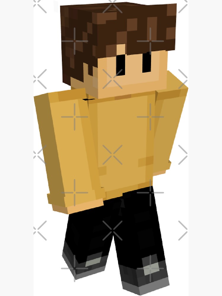 Fundy Minecraft Skin Magnet for Sale by rylee2020