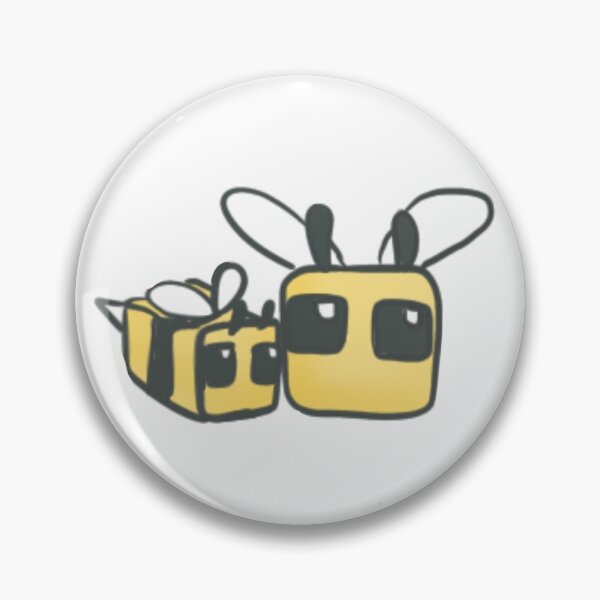 Item preview, Minecraft Bee Buddies designed and sold by dfq-stickers.