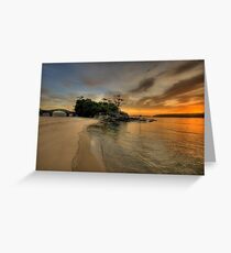Balmoral Dreaming - Balmoral Beach - The HDR Series Greeting Card