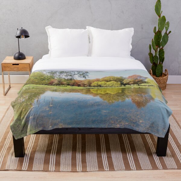 Item preview, Beautiful Fall/Autumn colours reflecting on a lake. designed and sold by LizziesSpace.