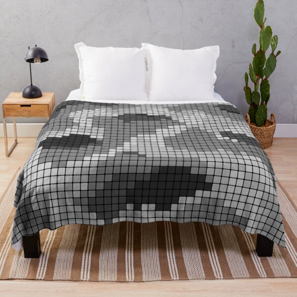 Item preview, pixel camo gray designed and sold by theZcreations.