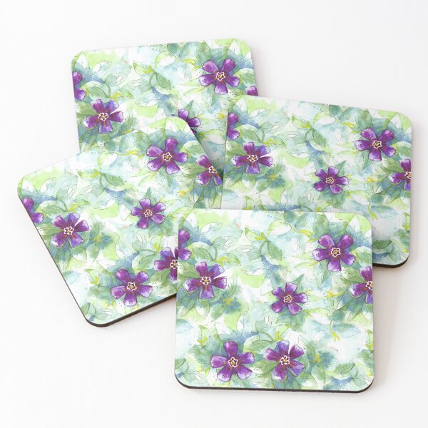 Item preview, Periwinkle Garden designed and sold by HoneyGherkin.