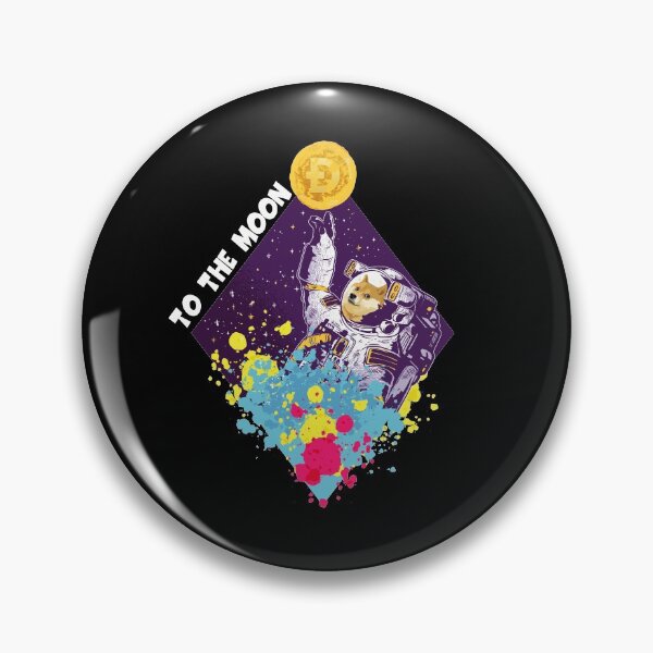 Item preview, Dogecoin Shirt Logo Dogecoin To The Moon Shirt designed and sold by Mytoonsquad.