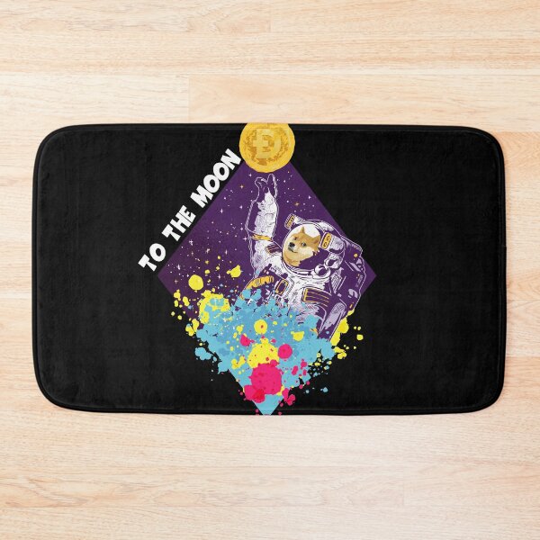 Artikelvorschau, Dogecoin Shirt Logo Dogecoin zum Mond Shirt entworfen und verkauft von Mytoonsquad.