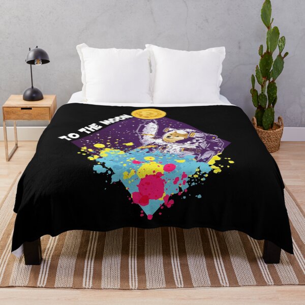Artikelvorschau, Dogecoin Shirt Logo Dogecoin zum Mond Shirt entworfen und verkauft von Mytoonsquad.