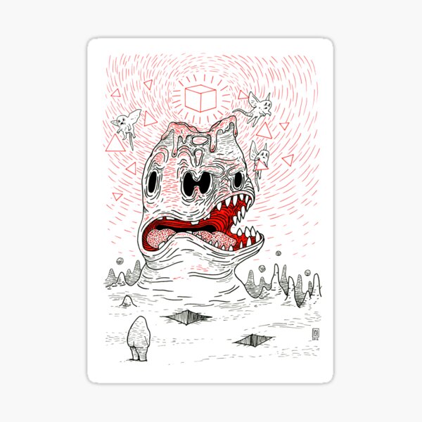 Triangles are Tasty Sticker