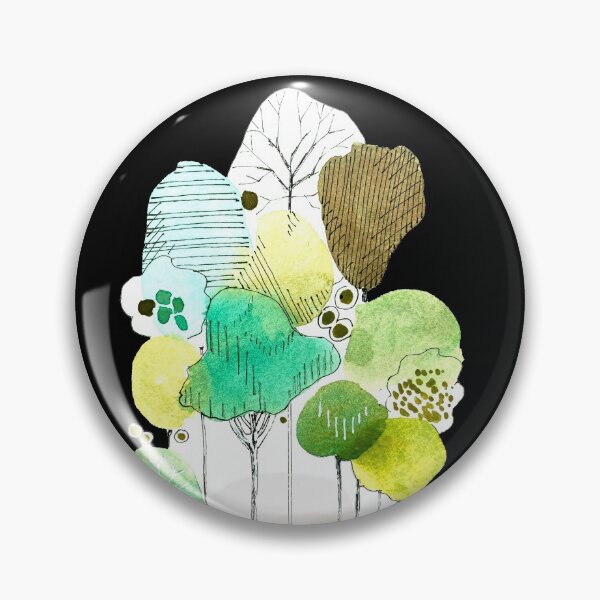 Artikelvorschau, Baum Gekritzel Aquarell Art entworfen und verkauft von bryanmcclelland.