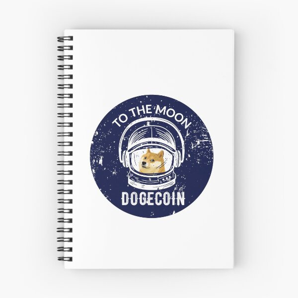 Artikelvorschau, Dogecoin Shirt Logo Dogecoin zum Mond Shirt entworfen und verkauft von Mytoonsquad.