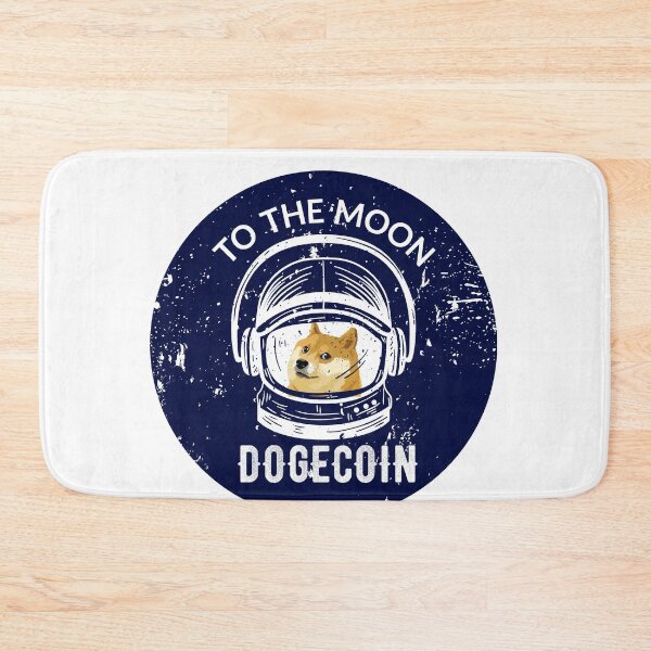 Artikelvorschau, Dogecoin Shirt Logo Dogecoin zum Mond Shirt entworfen und verkauft von Mytoonsquad.