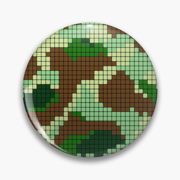 Item preview, pixel camo olive drab designed and sold by theZcreations.