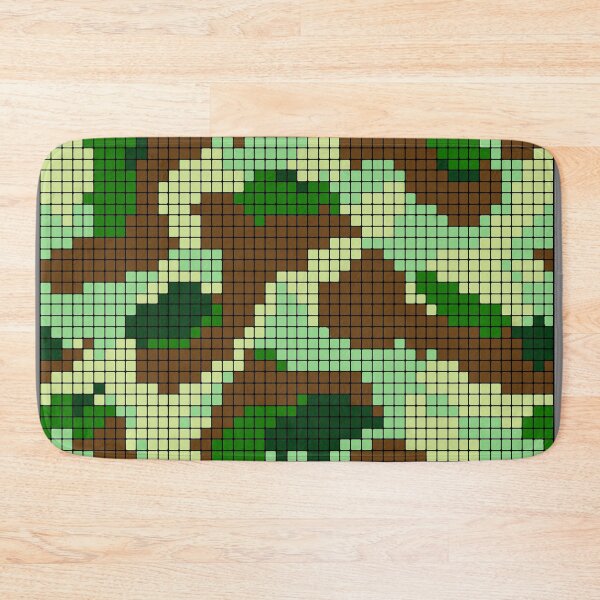 Item preview, pixel camo olive drab designed and sold by theZcreations.