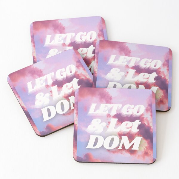 Item preview, Let go and Let DOM afirmación romántica BDSM designed and sold by SilverVixxxen.
