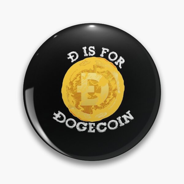 Item preview, Dogecoin Shirt Logo Dogecoin D is Dor Dogecoin designed and sold by Mytoonsquad.