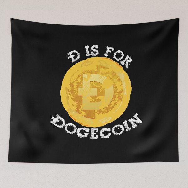 Artikelvorschau, Dogecoin Shirt Logo Dogecoin D ist für Dogecoin entworfen und verkauft von Mytoonsquad.