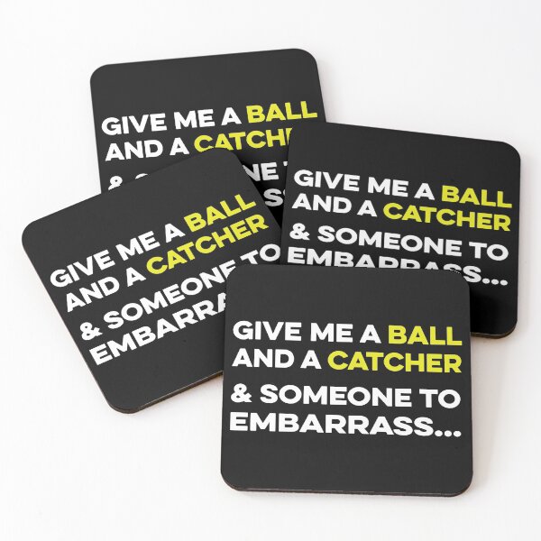 Item preview, Give me a Ball and a Catcher and Someone to Embarrass designed and sold by TendyTees.