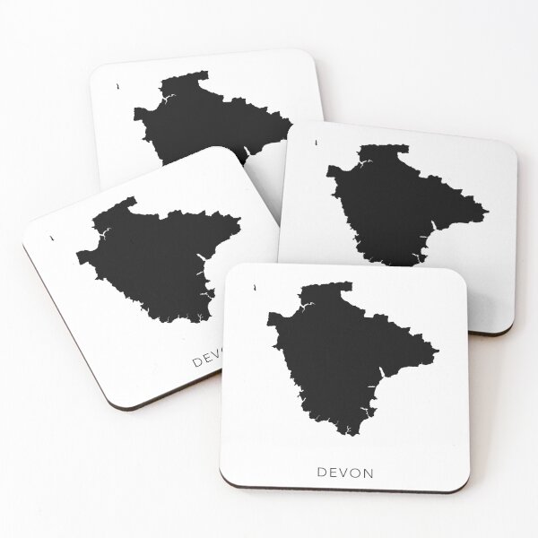Item preview, Map of Devon UK designed and sold by By-Danni-Marie.